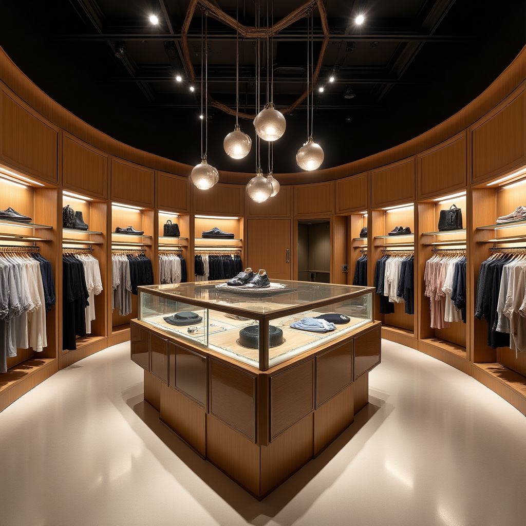 Spațiu comercial cu design inovator